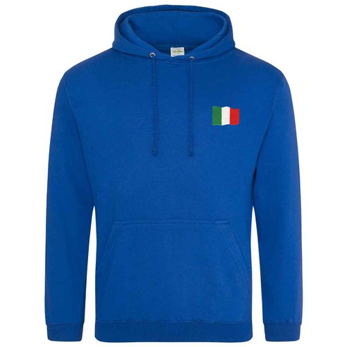 Felpa con cappuccio ricamata