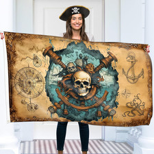 Bandiera Dei Pirati 90 X 150