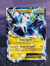 Thundurus EX BW81 Pokemon BW