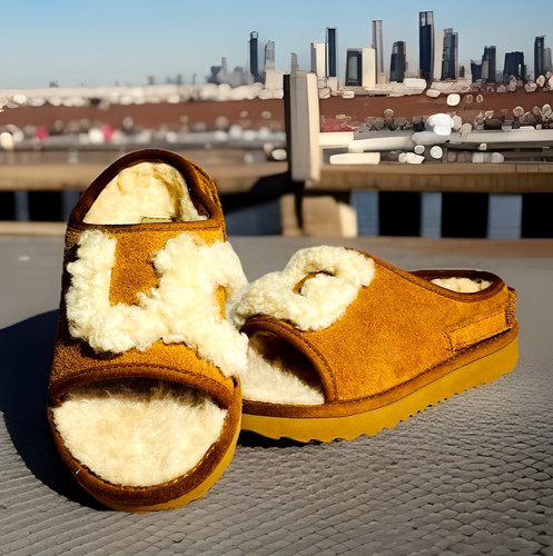 Sandali ugg fluff yeah - yeah, slide
