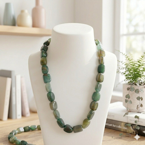 Collana avventurina - avventurina, |