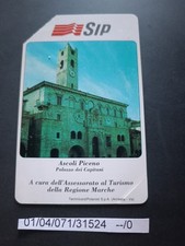 Schede Telefoniche - Turistica P137 con Codici, pinzata