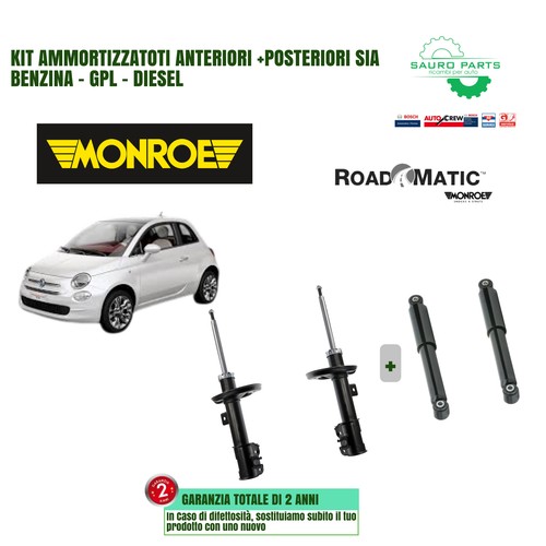 Kit ammortizzatori monroe - kit, 4
