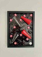 Quadro con bottiglie Campari