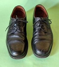 SCARPA UOMO ELEGANTE CLASSICA VALLEVERDE LACCI VERA PELLE NERA N. 41