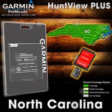 Garmin HuntView PLUS Mappa NORTH CAROLINA - MicroSD Birdseye Immagini Satellitari 24K