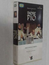 VHS FILM-videocassetta-(sc.19)-padre pio-seconda parte- CON: SERGIO CASTELLIT...