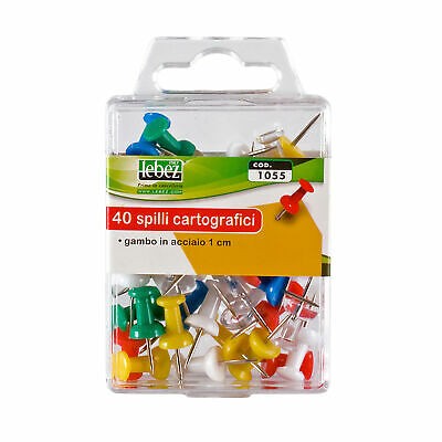 Scatola spilli cartografici - 40,