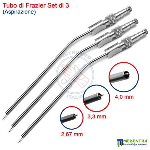 Tubo frazier cannula di - tubo,