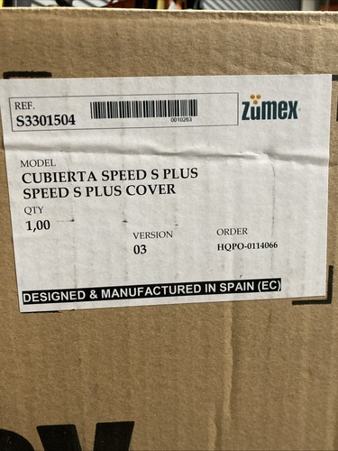 Zumex cubierta speed - cubierta, s