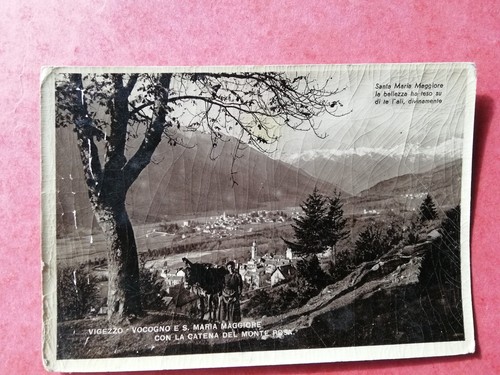 Cartolina vigezzo vicogno - vicogno, d