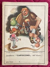 Quaderno CARTOCCINO disegni di Nino Pagotto, anni '30