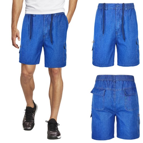 Bermuda jeans uomo pantalone - bermuda,
