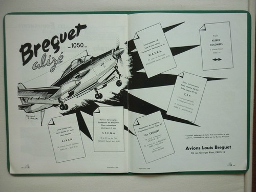 1959 rare pub avion - 9/1959,
