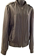 Giacca di pelle bomber Caribou