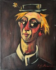 Quadro a Olio Ritratto Uomo