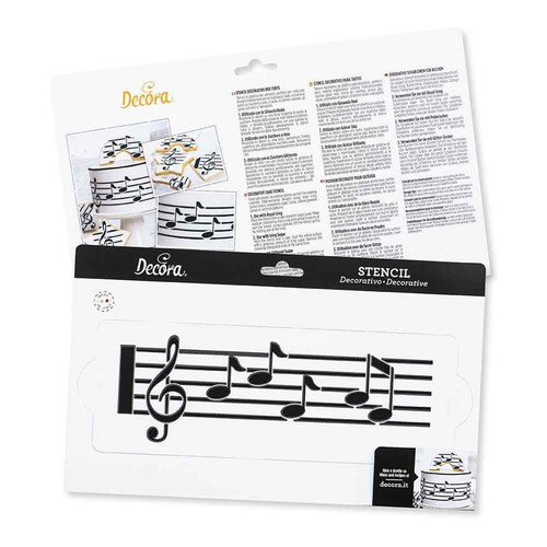 Stencil per torte - , spartito