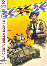 [262] OPERAZIONE X ed. Edinational 1975 n. 11 stato Ottimo