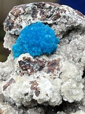 Cavansite flower heulandite - cavansite,