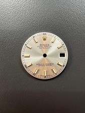 Original Silver Dial With Yellow Gold For Rolex Datejust 31mm - Quadrante 178xx