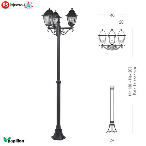 Lampione luci lanterne - 3,