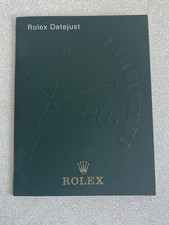 DE 2.2000 Rolex DATEJUST Libretto Booklet Originale