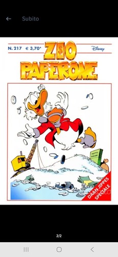 Cerco zio paperone 217 - zio,
