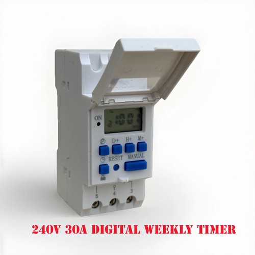Timer settimanale digitale lcd - timer,