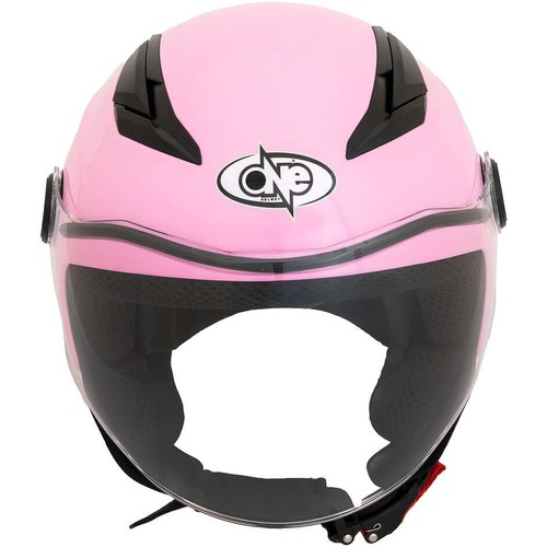 Casco jet junior one rosa - casco,