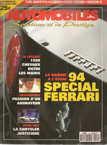Automobiles sportives de - sportives,