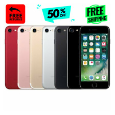 Apple iPhone 7 - 32 GB 128 GB - sbloccato Verizon At&t Jet nero/rosso/oro rosa iOS 4
