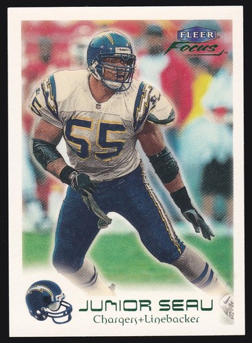 1999 fleer focus - junior, seau