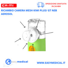 RICAMBIO CAMERA MESH KIWI