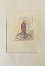 Alberto Giacometti 1963 (Dali Warhol Guttuso Chagall Christo Baj Haring picasso)