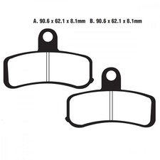 Pastiglia freno EBC FA457V