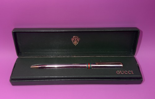 Penna sfera con logo gucci - a,