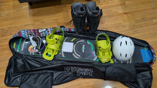Burton snowboard set - burton,