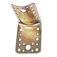 Staffa piastra angolare tonda