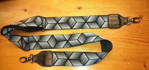 Tracolla per borsa jacquard