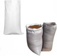 4 Sacchi di Rafia bianchi