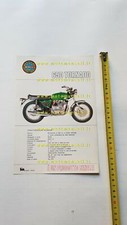 Benelli 650 Tornado 1971 depliant originale italiano moto brochure