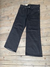 Jeans uomo H&M bootcut larghi denim nero 33 30