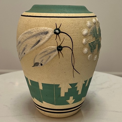 Vaso ceramica artistica navajo - vaso,