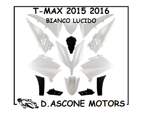 Kit carene tmax 530 bianco - kit,