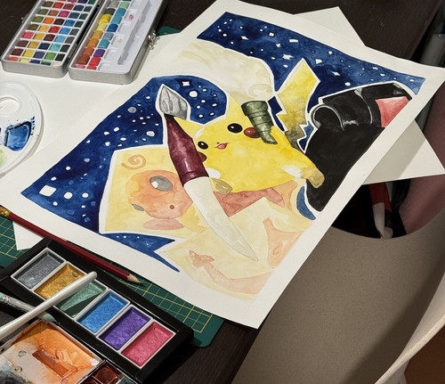 Pokemon pikachu illustrator - pokemon,