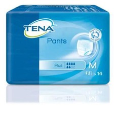 TENA Pants Plus 12/14 pz Pantaloni monouso assorbenti sensazione tessile protezione perdite