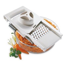 Leifheit Grattugia universale 4+1 Plastica COMFORTLINE Bianco 23170