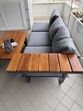 divano 3 posti da balcone/giardino