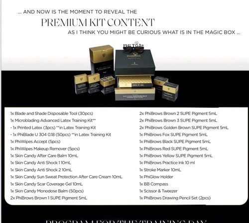Phi brows premium kit - brows,