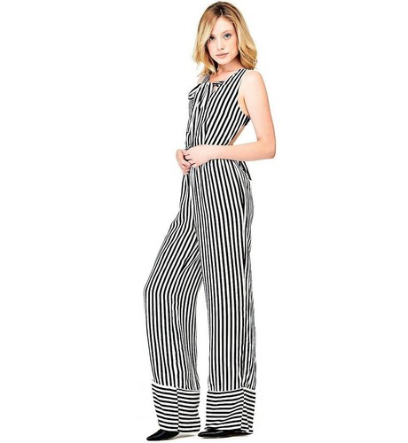 Guess tuta righe bianco e - tuta,